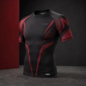 Men’s Short-Sleeve Sublimated BJJ Rashguard